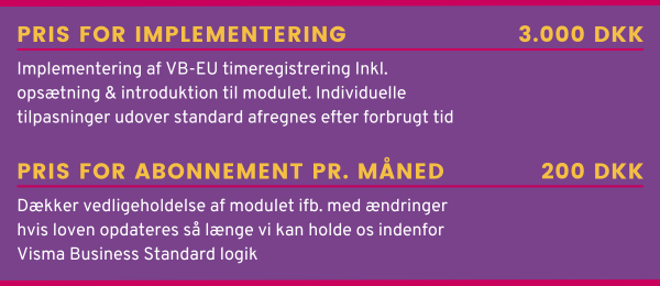 Pris for opsætning (2)