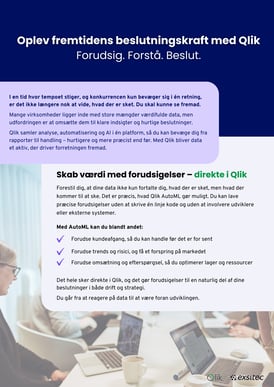 QLIK - OnePager