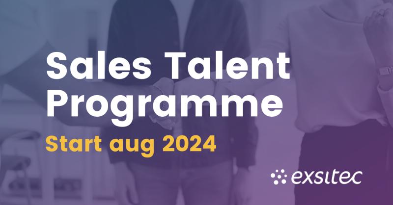 Exsitec lancerer Sales Talent Programme