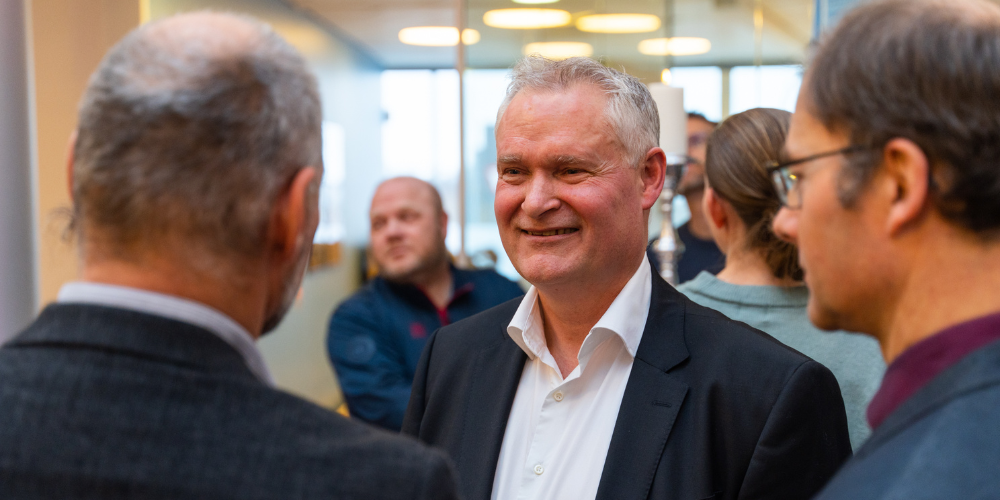 Se stemningsvideo fra Peter Knudsens 60 års fødselsdagsreception